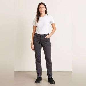 Buffalo David Bitton HOPE Mid-Rise Skinny Pants Dark Gray Women’s Size 12